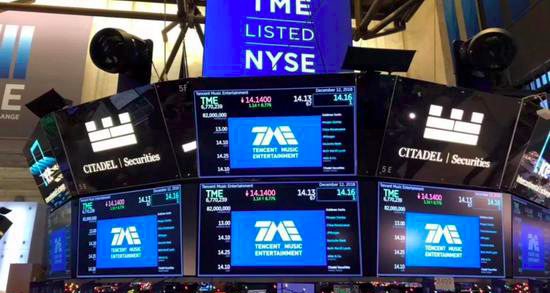 腾讯音乐最新股权曝光:谢振宇谢国民分别持股4%