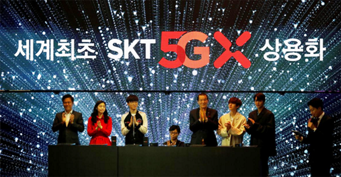 韩国5G入网用户已超过90万，本周有望突破100万