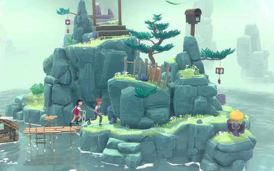 今年获得苹果优秀设计奖的游戏之一:《花园之间》